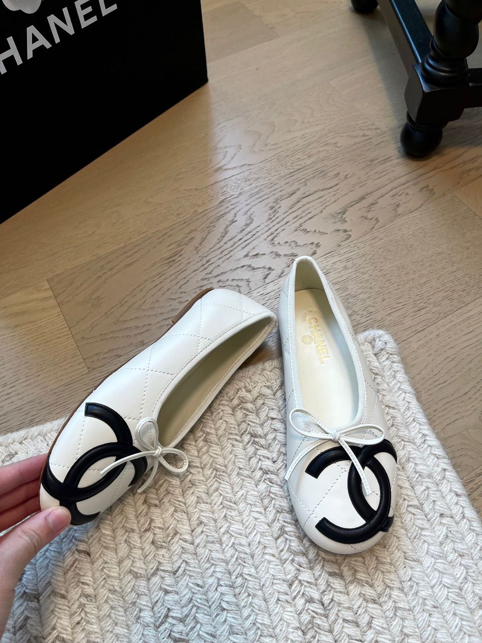 Sapatilha Chanel Coco Beach White