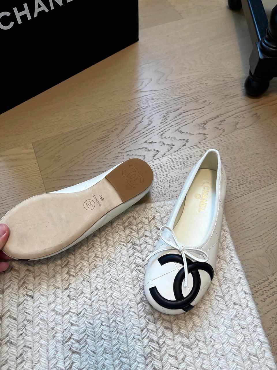Sapatilha Chanel Coco Beach White