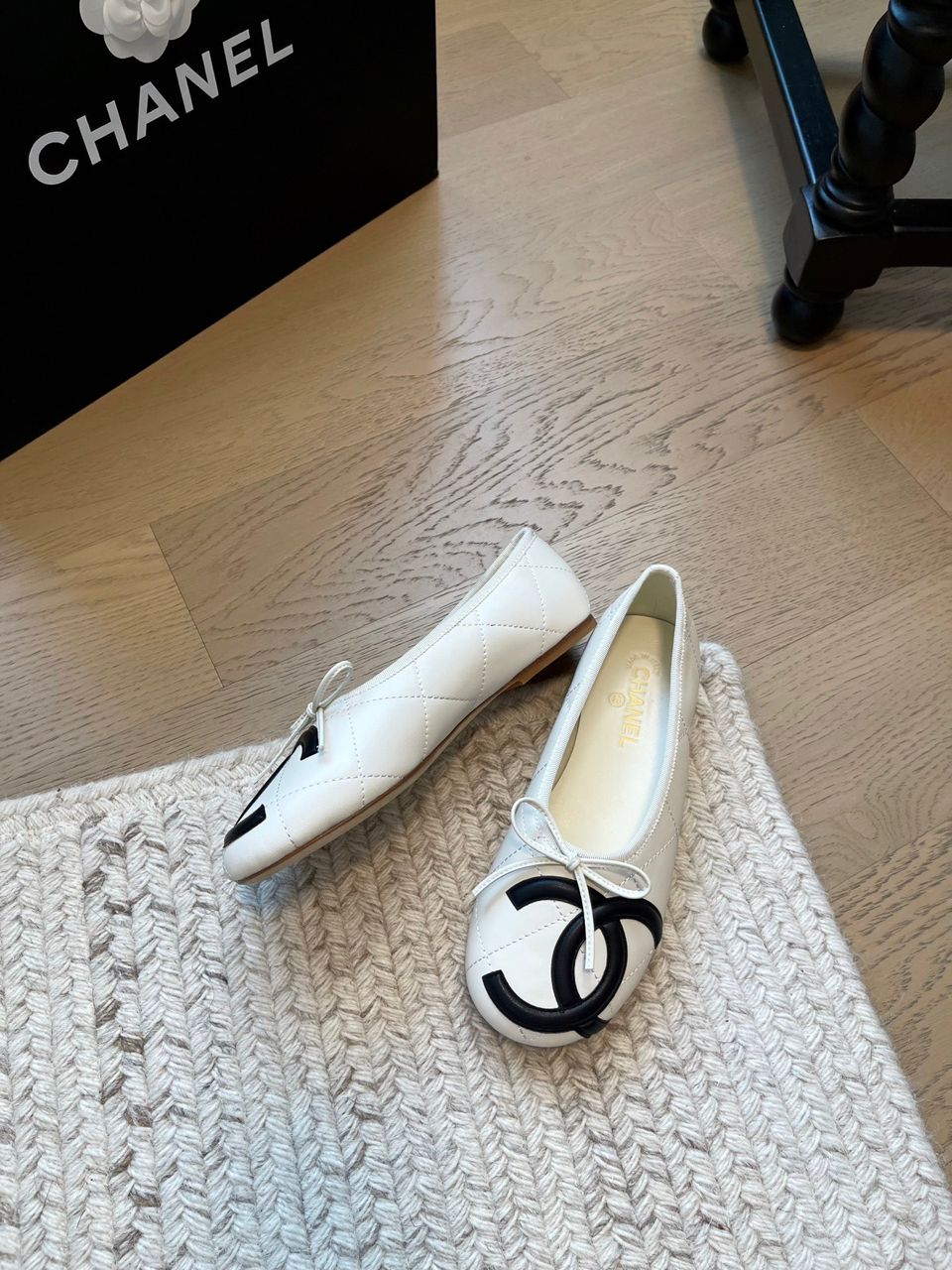 Sapatilha Chanel Coco Beach White