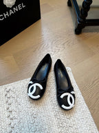 Sapatilha Chanel Coco Beach Black (Pronta entrega)