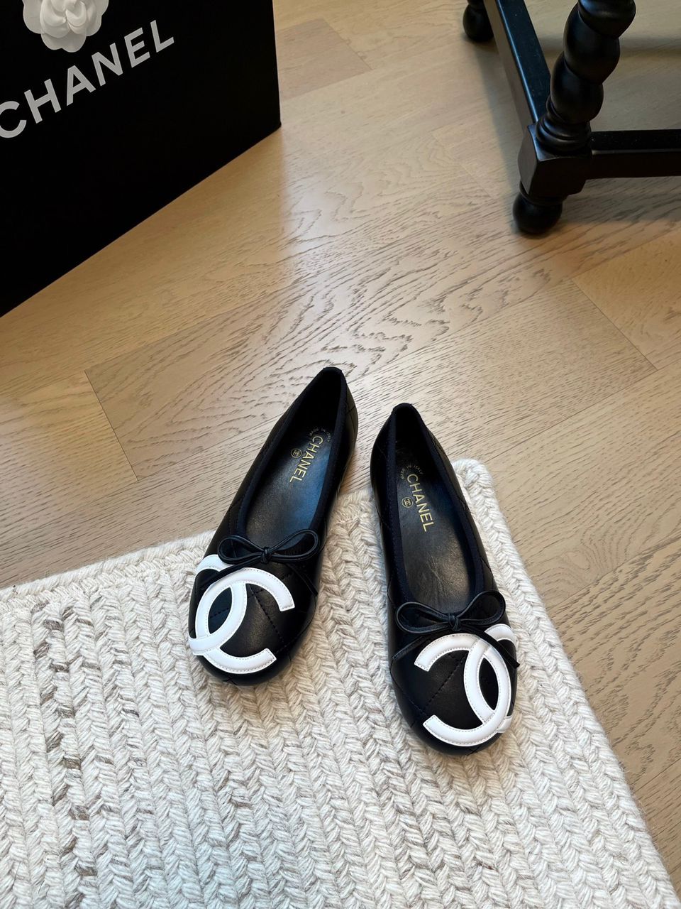 Sapatilha Chanel Coco Beach Black