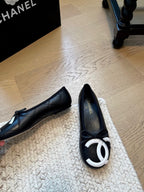 Sapatilha Chanel Coco Beach Black (Pronta entrega)