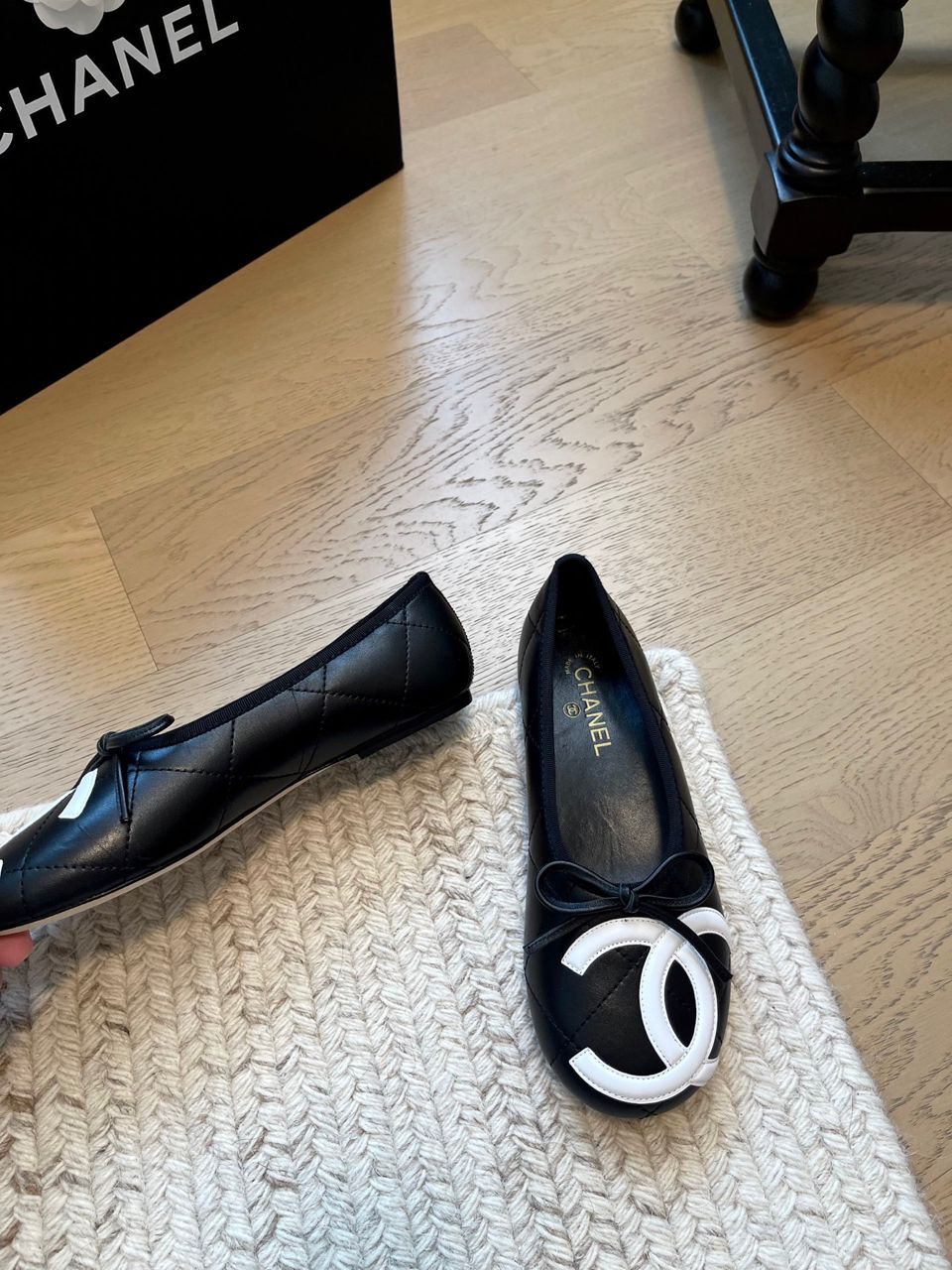 Sapatilha Chanel Coco Beach Black