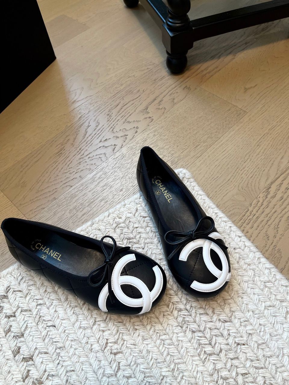 Sapatilha Chanel Coco Beach Black