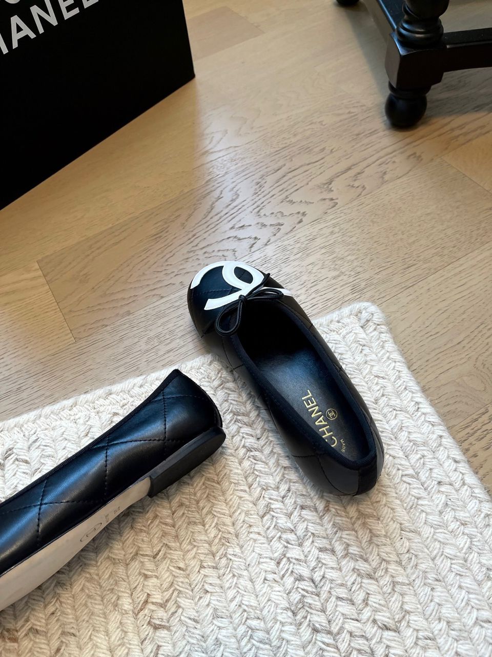 Sapatilha Chanel Coco Beach Black