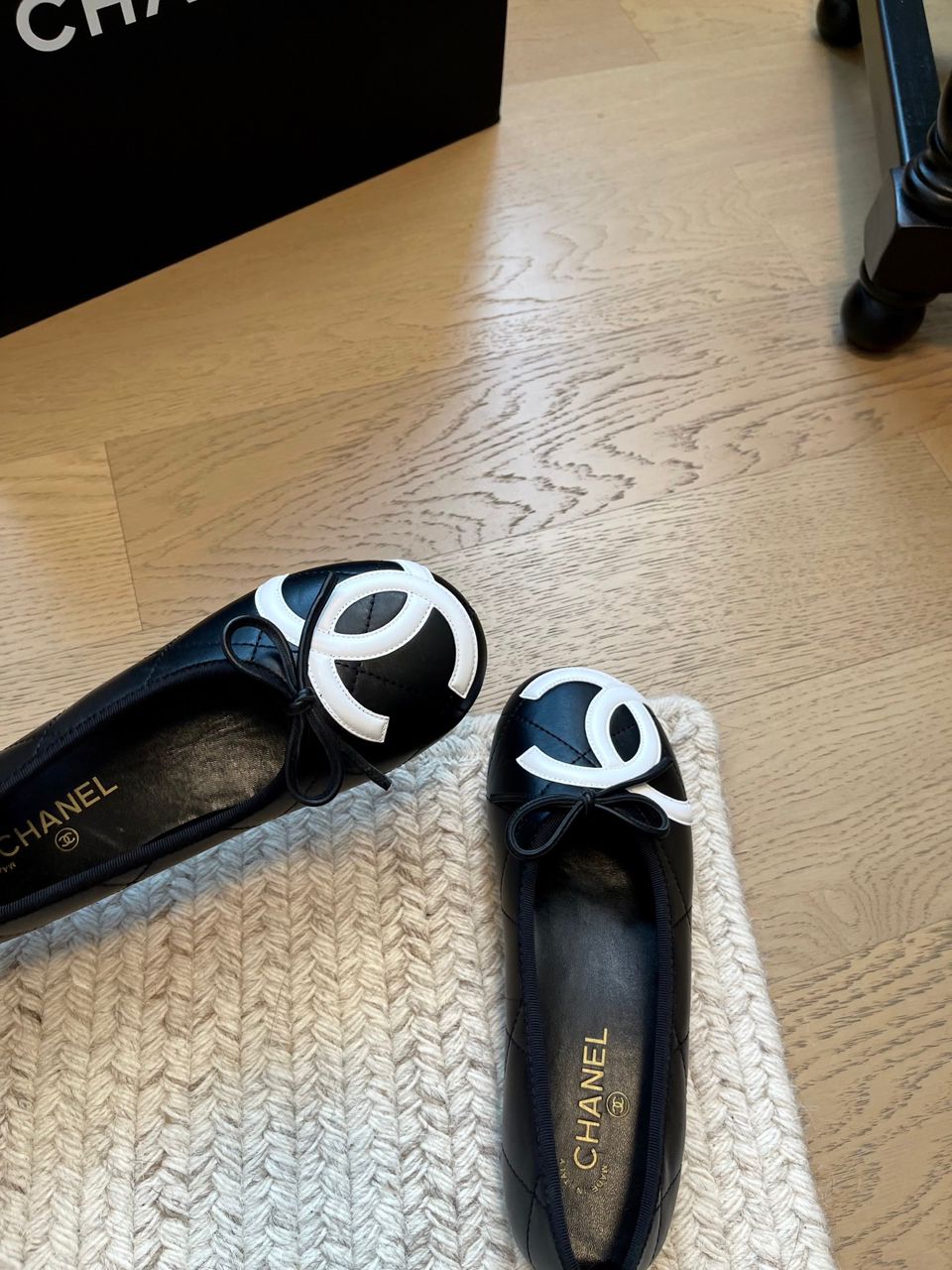 Sapatilha Chanel Coco Beach Black