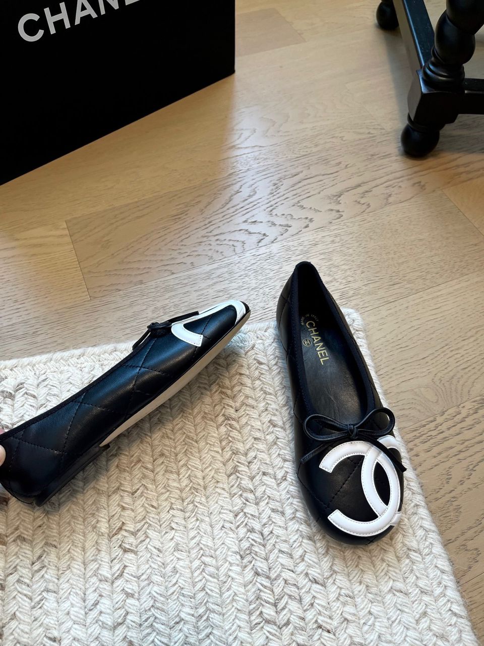 Sapatilha Chanel Coco Beach Black