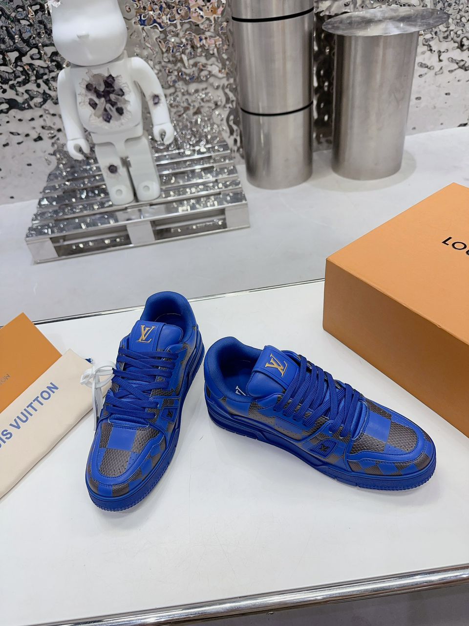 Louis Vuitton Trainer #54 Blue
