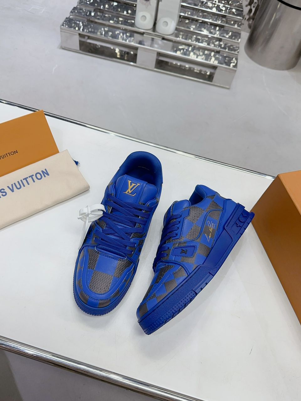 Louis Vuitton Trainer #54 Blue