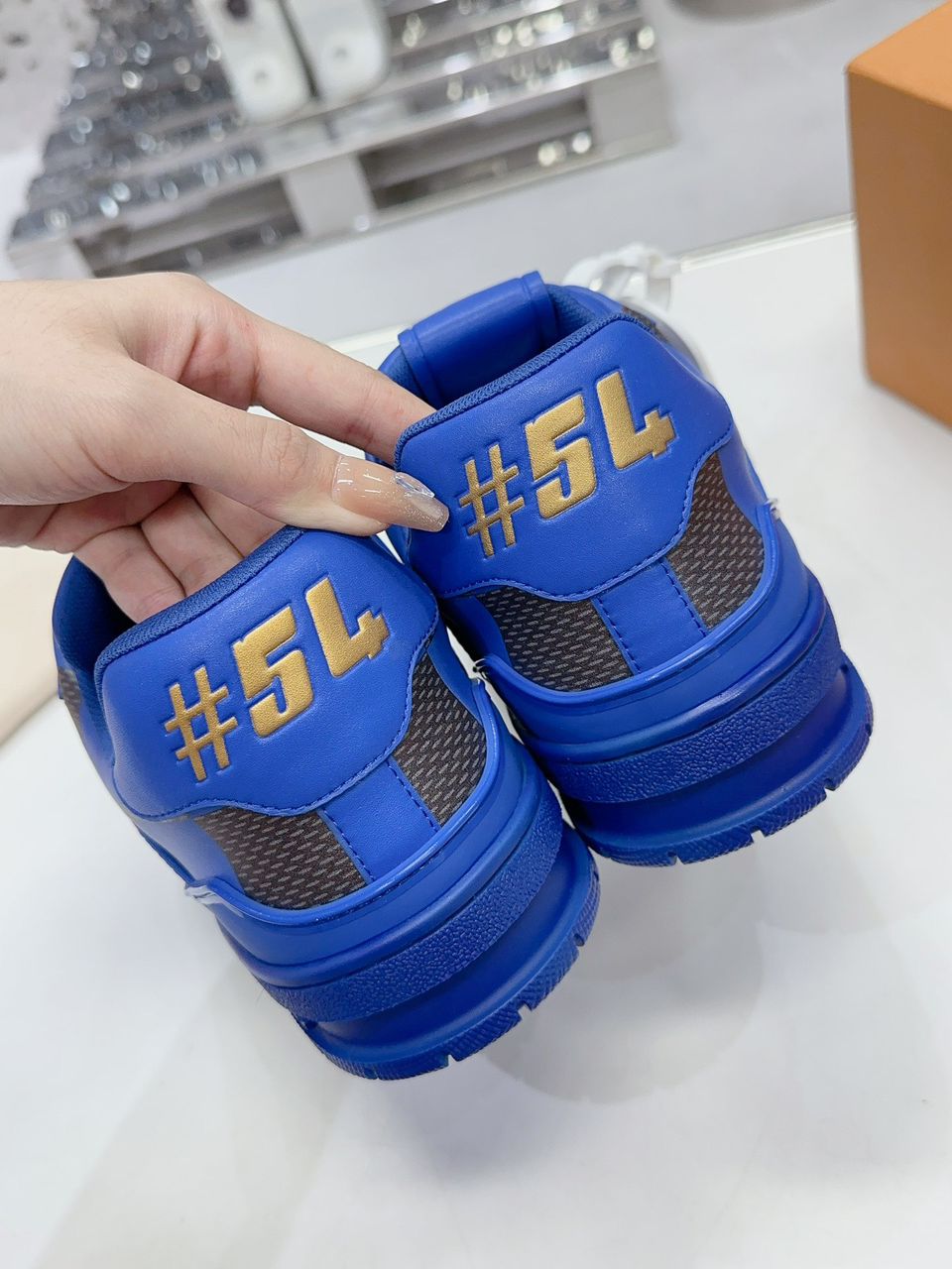 Louis Vuitton Trainer #54 Blue