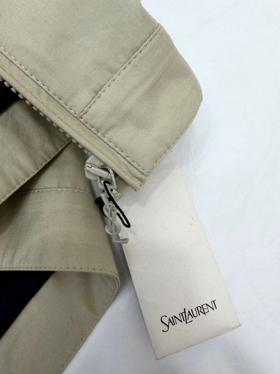 Jaqueta Saint Laurent em Canvas de Algodão .