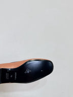 Hermès Lilia Mary Jane Ballet Flats Rose/Black .