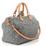 Louis Vuitton Speedy 30 B Soft Denim