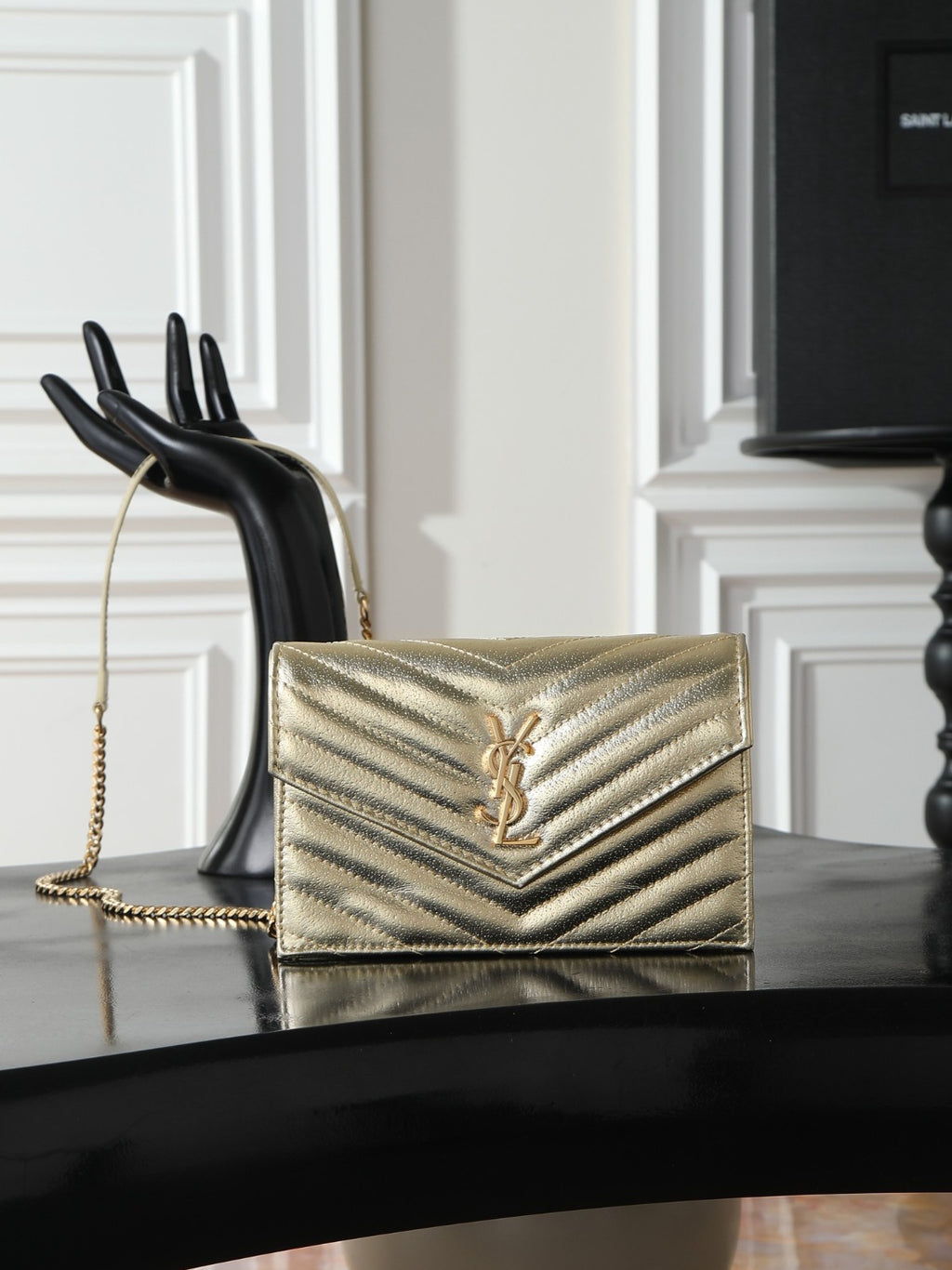 Bolsa Saint Laurent Chain Wallet
