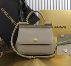 Dolce & Gabbana Sicily Small Handbag Taupe .