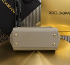 Dolce & Gabbana Sicily Small Handbag Taupe .