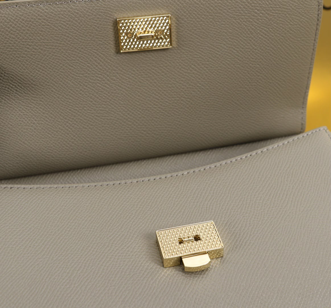 Dolce & Gabbana Sicily Small Handbag Taupe .