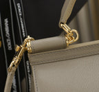 Dolce & Gabbana Sicily Small Handbag Taupe .