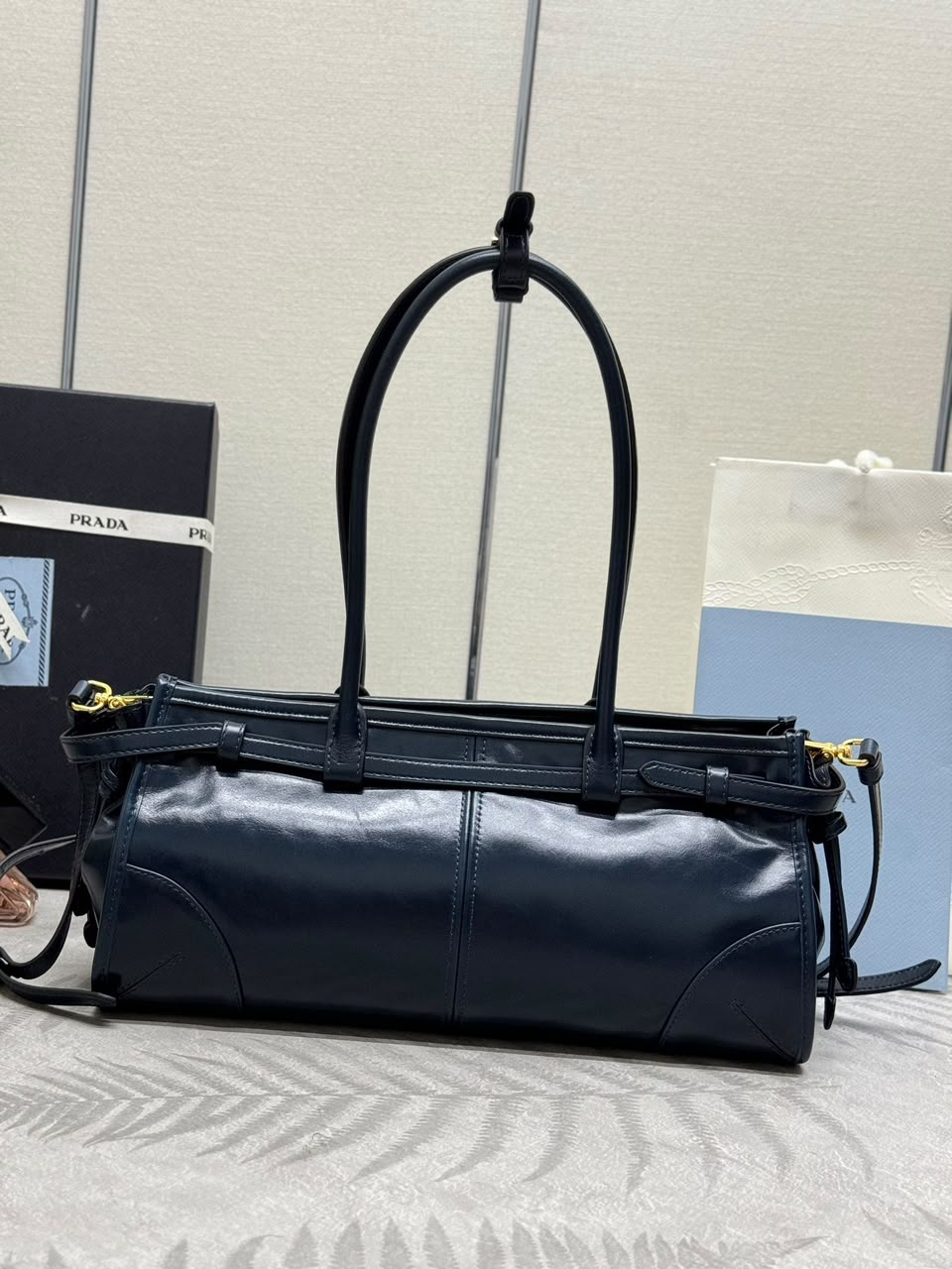 Bolsa Prada Richard Blue
