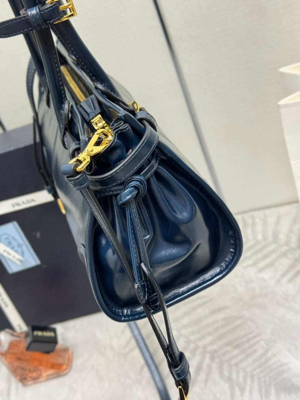 Bolsa Prada Richard Blue