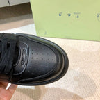 Off-White Out Of Office "FOR WALKING" Black White .