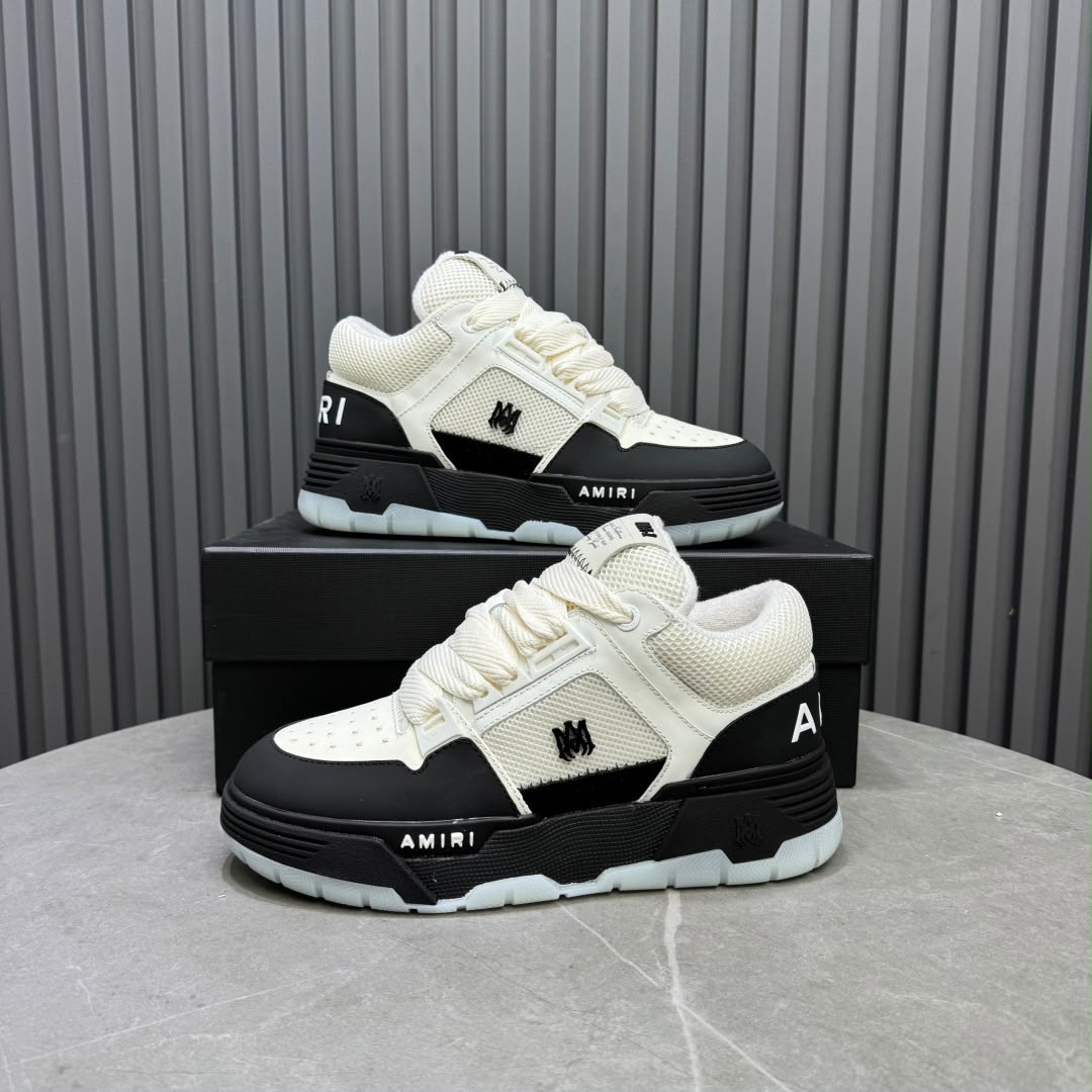 AMIRI MA-1  preto e off-white .