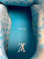 Louis Vuitton Skate "Blue Swarovski Monogram"