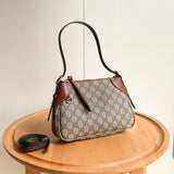 Gucci GG Emblem Small Shoulder Bag .