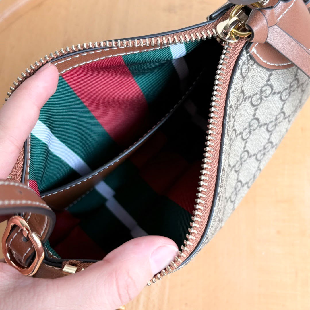 Gucci GG Emblem Small Shoulder Bag .