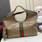 Gucci Giglio large tote fabric