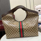 Gucci Giglio large tote fabric
