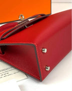 Bolsa Hermes Kelly 20 vermelha