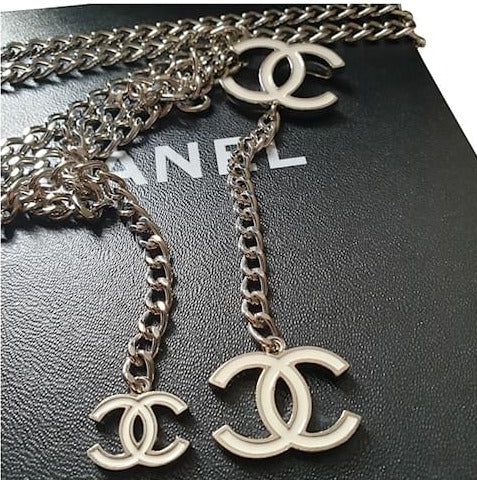 cinto de corrente vintage Chanel