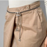 cinto de corrente vintage Chanel