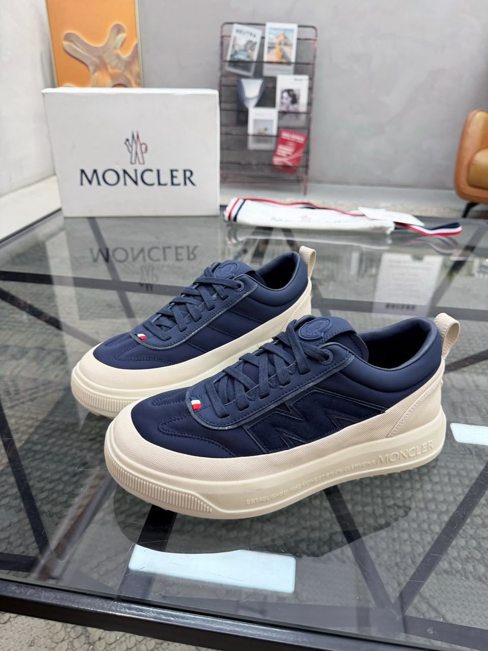 Tênis Moncler Vera Leisure Nylon