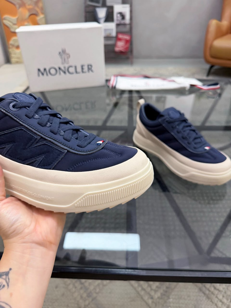Tênis Moncler Vera Leisure Nylon