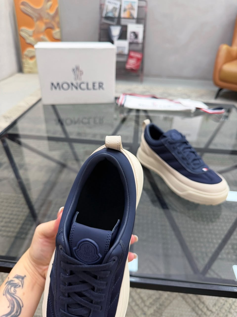 Tênis Moncler Vera Leisure Nylon