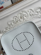 Bolsa Hermes Evelyne white