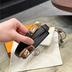 Cinto Hermes Kelly 17 Black