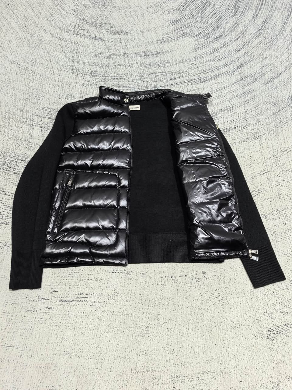 Moncler Cardigan Grenoble Black .