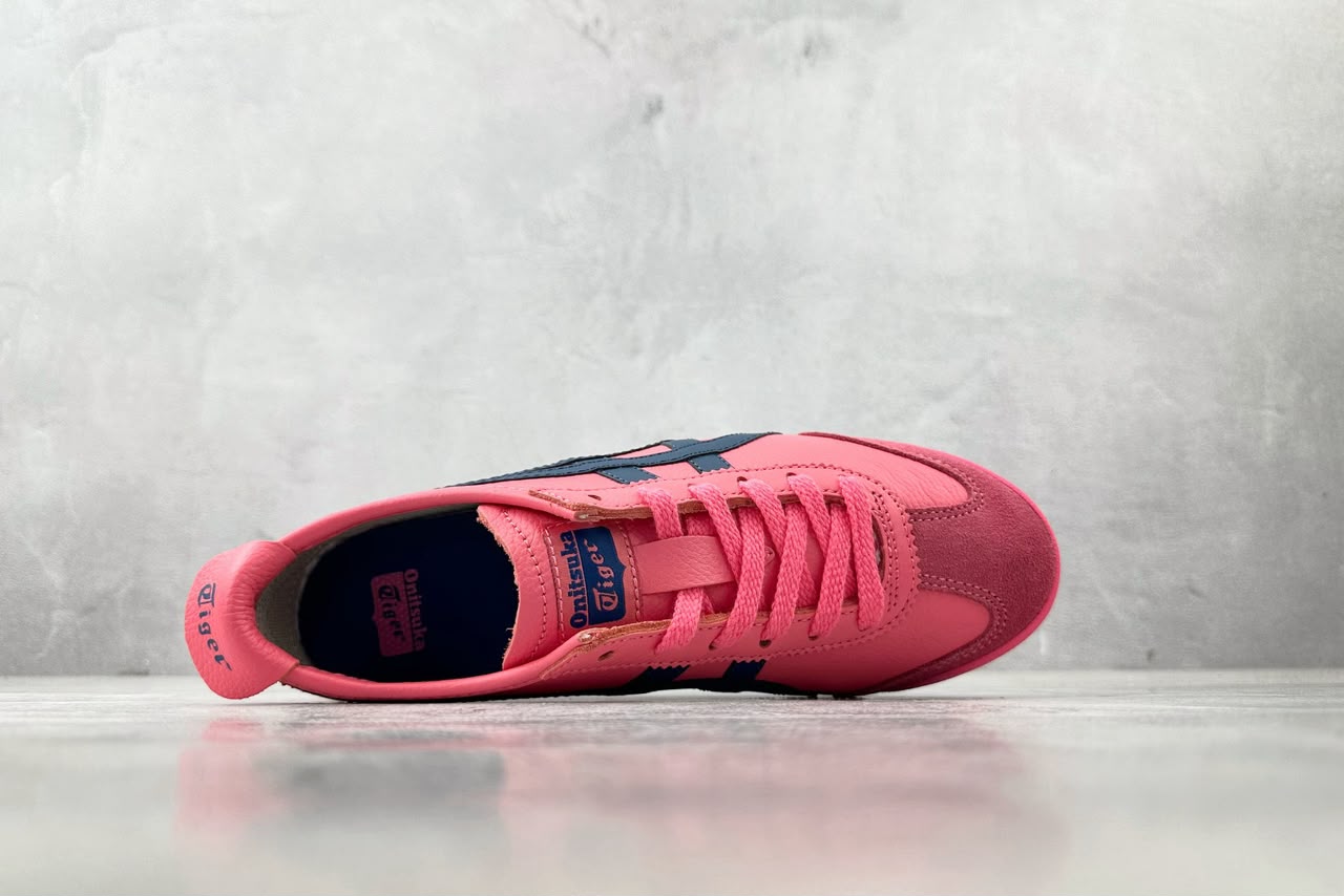 Onitsuka Tiger Mexico 66  Pink Cameo / Mako Blue .