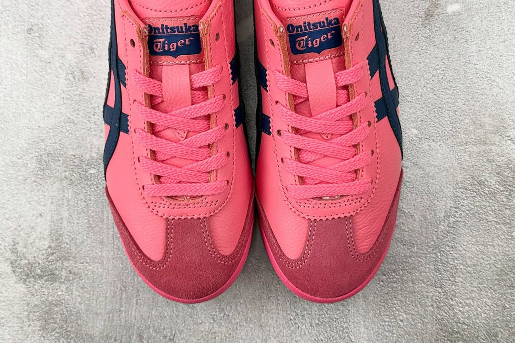Onitsuka Tiger Mexico 66  Pink Cameo / Mako Blue .