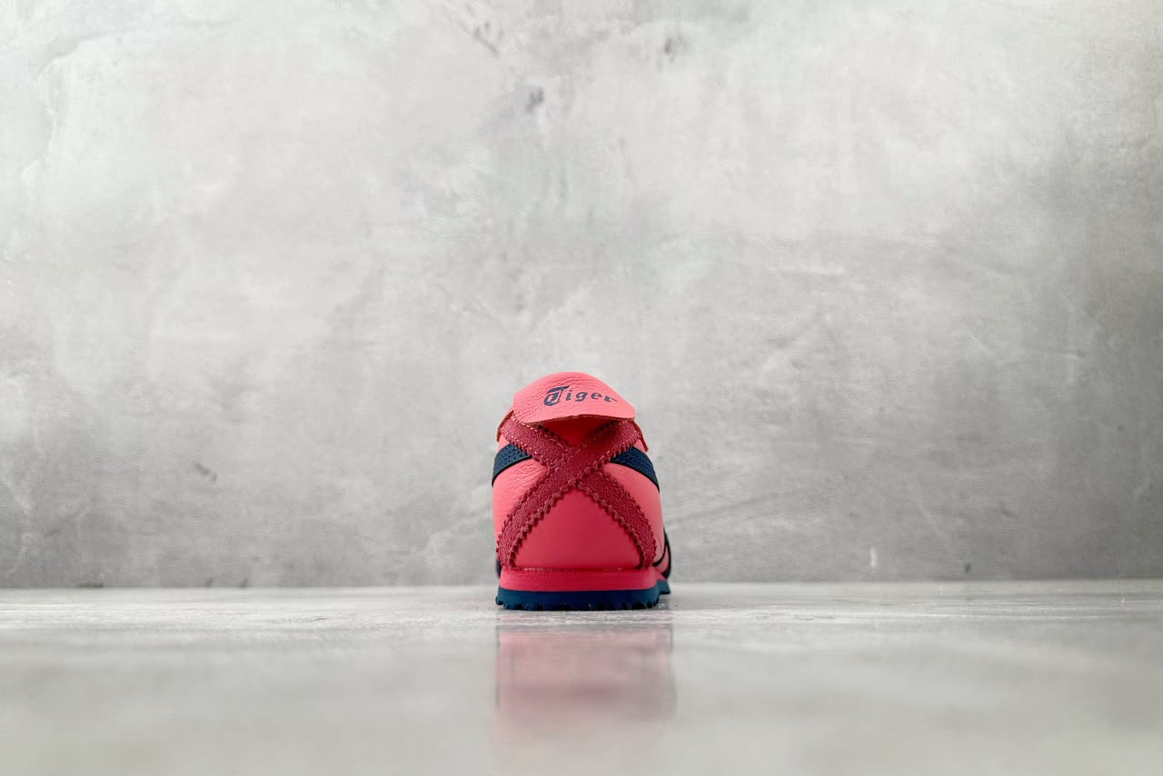 Onitsuka Tiger Mexico 66  Pink Cameo / Mako Blue .