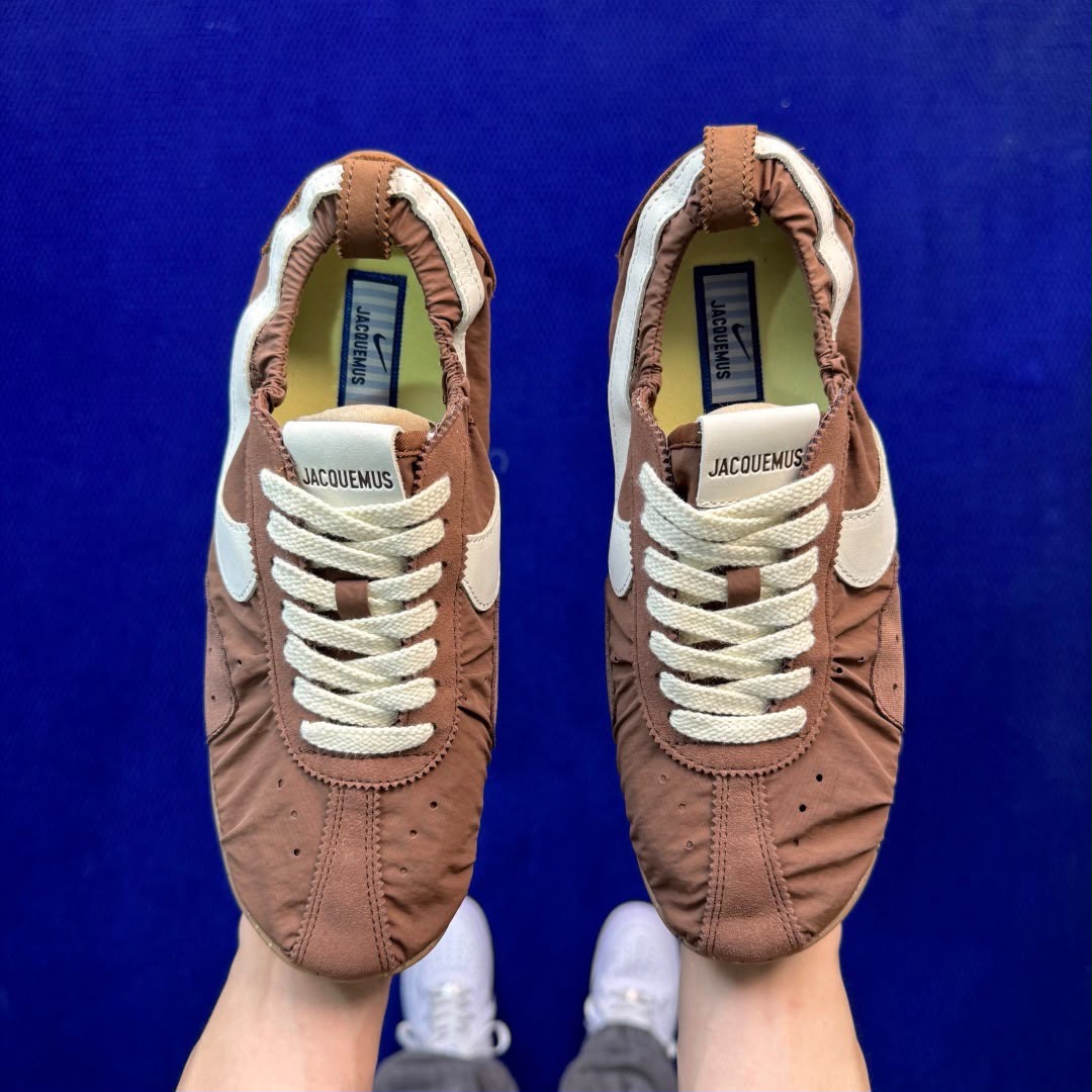 Nike Jacquemus branco e marrom