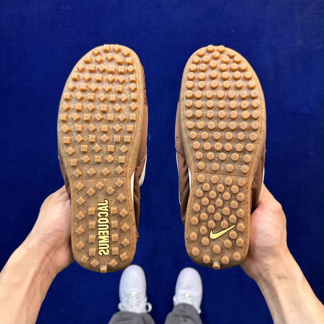 Nike Jacquemus branco e marrom
