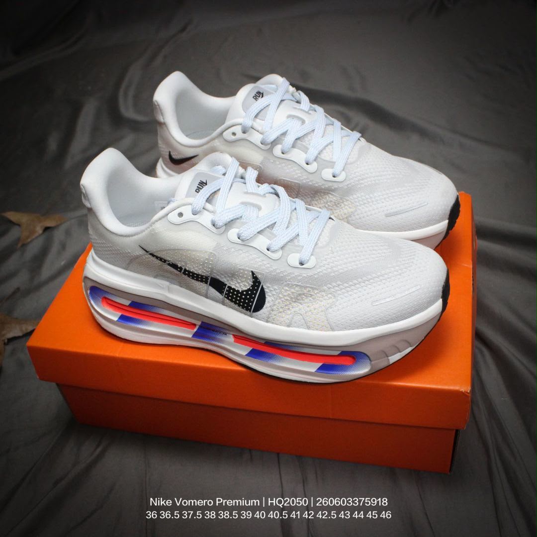 Nike Vomero Premium white blue red..