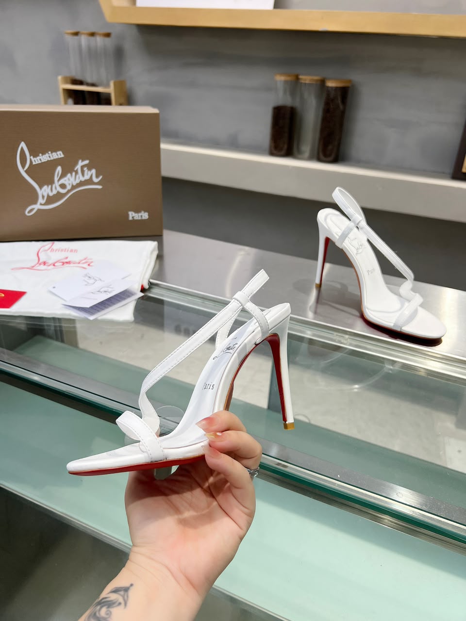Christian Louboutin Rosalie White