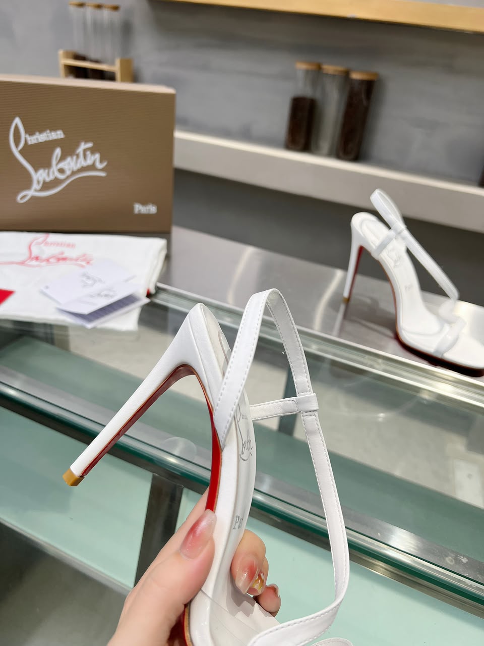 Christian Louboutin Rosalie White