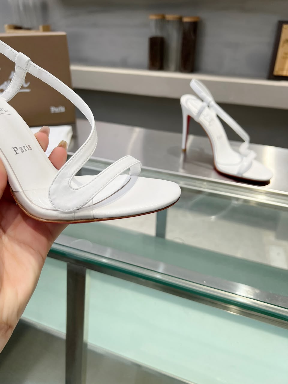 Christian Louboutin Rosalie White