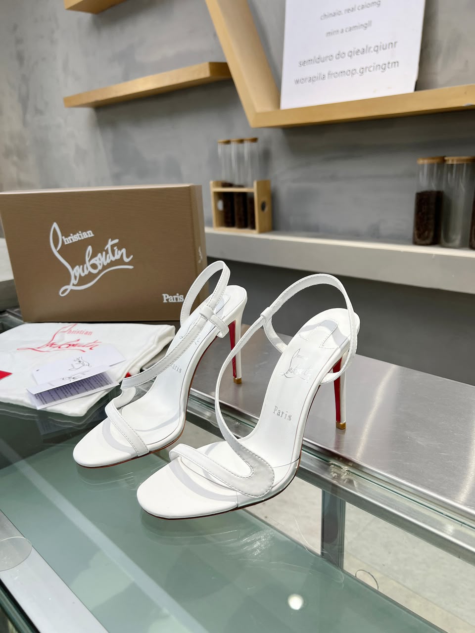 Christian Louboutin Rosalie White